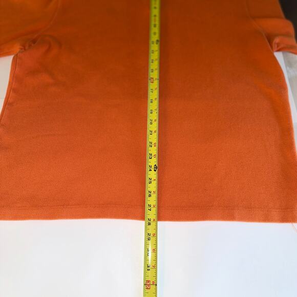 Polo Ralph Lauren Men’s 1/4 Zip Sweater XL Orange Pullover - Picture 8 of 8